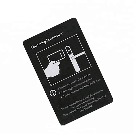 Rfid hotel key clearance cards