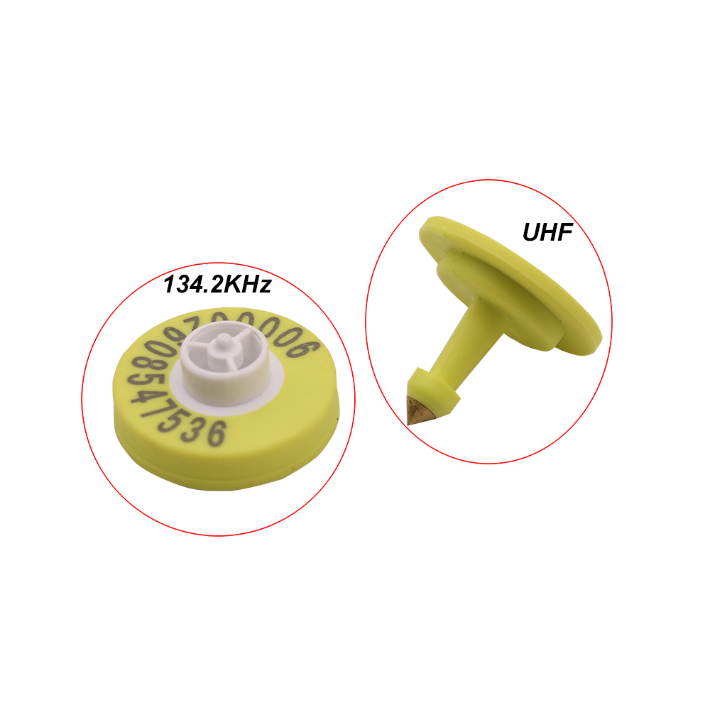 RFID Animal Electronic Ear Tag-TS-ET38(UHF+LF)